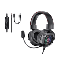 Miniatura 1 de HEADSET JACK 3.5MM GAMING 7.1 ATHAN03B RGB COMPATIBLE PC, PS5, XBOX ONE CONCEPTRONIC