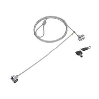 Miniatura 2 de CABLE DE SEGURIDAD CONCEPTRONIC CON DOBLE CABEZAL Y LLAVE 1.5M