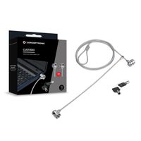 Miniatura 5 de CABLE DE SEGURIDAD CONCEPTRONIC CON DOBLE CABEZAL Y LLAVE 1.5M