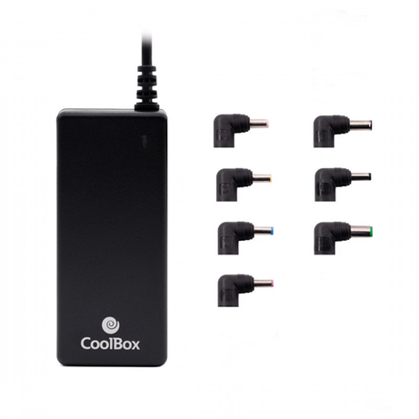 ADAPTADOR CORRIENTE UNIVERSAL COOLBOX 65W + 14 TIPS - Imagen 1 de 6 ADAPTADOR CORRIENTE UNIVERSAL COOLBOX 65W + 14 TIPS - Imagen 1 de 6