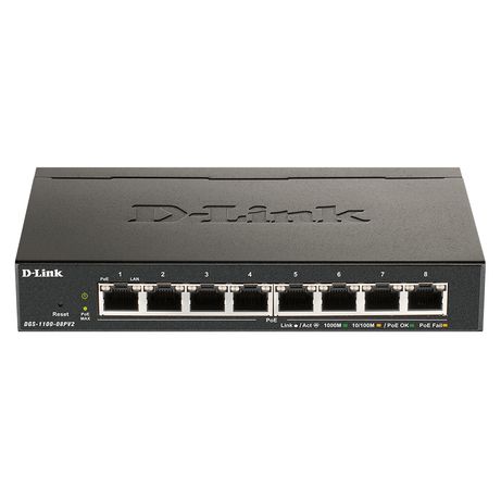 8-PORT POE SMART GIGABIT SWITCH POE GIGABIT LAYE R2 - Imagen 2 de 3 8-PORT POE SMART GIGABIT SWITCH POE GIGABIT LAYE R2 - Imagen 2 de 3
