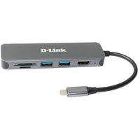 Miniatura 3 de D-Link DUB-2327 6-in-1 USB-C Hub HDMI/CR/PD