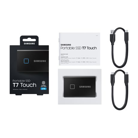 SSD SAMSUNG EXTERNO MU-PC2T0K/WW /2 TB/PSSD T7 TOUCH - Imagen 19 de 19 SSD SAMSUNG EXTERNO MU-PC2T0K/WW /2 TB/PSSD T7 TOUCH - Imagen 19 de 19