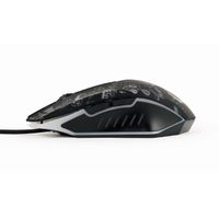 Miniatura 6 de RATON GEMBIRD 6 BOTONES WIRED OPTICAL LED NEGRO
