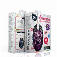 Miniatura 7 de RATON GEMBIRD 6 BOTONES WIRED OPTICAL LED NEGRO