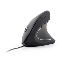 Miniatura 1 de RATON ERGONOMICO GEMBIRD NEGRO 6 BOTONES
