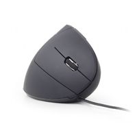 Miniatura 5 de RATON ERGONOMICO GEMBIRD NEGRO 6 BOTONES