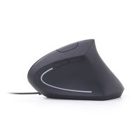 Miniatura 7 de RATON ERGONOMICO GEMBIRD NEGRO 6 BOTONES