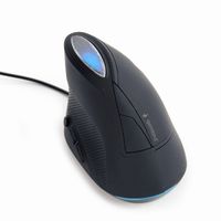 Miniatura 5 de RATON ERGONOMICO GEMBIRD 6 BOTON WIRED OPTICAL SPACE GREY