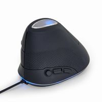Miniatura 6 de RATON ERGONOMICO GEMBIRD 6 BOTON WIRED OPTICAL SPACE GREY