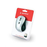 Miniatura 3 de RATON GEMBIRD INALAMBRICO BLANCO/NEGRO 4 BOTONES