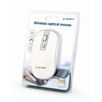 Miniatura 3 de RATON GEMBIRD WIRELESS OPTICAL WHITE SILVER