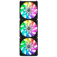 Miniatura 2 de NOX HUMMER EASYLINK | ARGB FANS KIT NEGROS