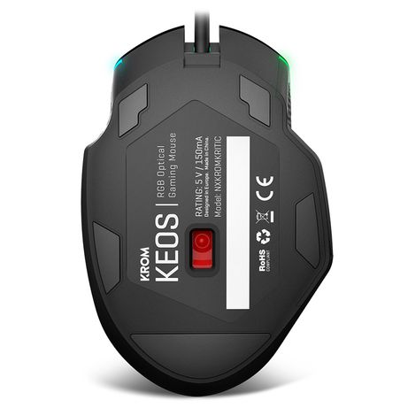 RATON KROM KEOS GAMING RGB 6400DPI NEGRO - Imagen 3 de 15 RATON KROM KEOS GAMING RGB 6400DPI NEGRO - Imagen 3 de 15