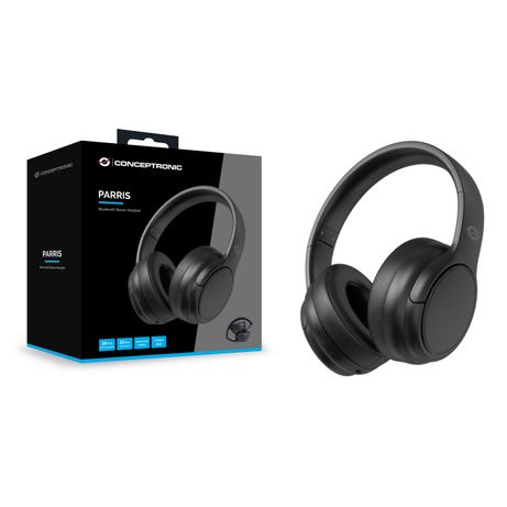 HEADSET BLUETOOTH CONCEPTRONIC PARRIS03B CARGA USB-C BATERIA 30h ENTRADA 1xJACK 3.5 PLEGABLE - Imagen 4 de 5 HEADSET BLUETOOTH CONCEPTRONIC PARRIS03B CARGA USB-C BATERIA 30h ENTRADA 1xJACK 3.5 PLEGABLE - Imagen 4 de 5