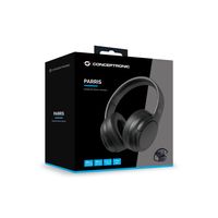 Miniatura 5 de HEADSET BLUETOOTH CONCEPTRONIC PARRIS03B CARGA USB-C BATERIA 30h ENTRADA 1xJACK 3.5 PLEGABLE