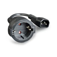 Miniatura 4 de Gembird Cable Alimentación Adap. C14(M) a Schuko(H