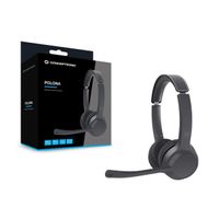 Miniatura 6 de HEADSET BLUETOOTH CONCEPTRONIC POLONA04B CARGA USB-C CANCELACION DE RUIDO MANOS LIBRES BAT. 40h