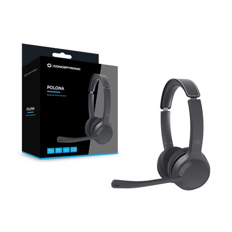 HEADSET BLUETOOTH CONCEPTRONIC POLONA04B CARGA USB-C CANCELACION DE RUIDO MANOS LIBRES BAT. 40h - Imagen 6 de 7 HEADSET BLUETOOTH CONCEPTRONIC POLONA04B CARGA USB-C CANCELACION DE RUIDO MANOS LIBRES BAT. 40h - Imagen 6 de 7