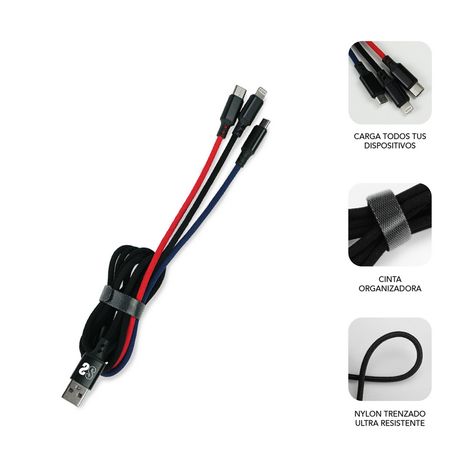 CABLE USB 3 EN 1 - Imagen 8 de 11 CABLE USB 3 EN 1 - Imagen 8 de 11