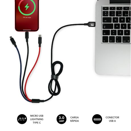 CABLE USB 3 EN 1 - Imagen 11 de 11 CABLE USB 3 EN 1 - Imagen 11 de 11