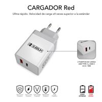 Miniatura 5 de SMART CHARGER PD25W+QC3.0+C TO C/LIGHTNING CABLE W