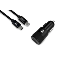 Miniatura 1 de DUAL CAR CHARGER PD20W+QC3.0+C TO C/LIGHTNING B