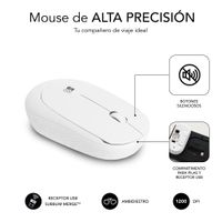 Miniatura 6 de TECLADO Y RATON INALAMBRICO SUBBLIM BLANCO