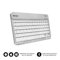Miniatura 2 de TECLADO SUBBLIM WIRELESS SMART BT SILVER
