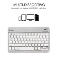 Miniatura 3 de TECLADO SUBBLIM WIRELESS SMART BT SILVER