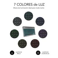 Miniatura 7 de TECLADO SUBBLIM INALAMBRICO RETROILUMINADO SMART BACKLIT BT GREY