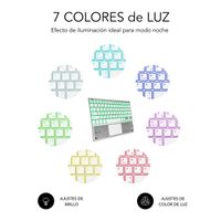 Miniatura 7 de TECLADO SUBBLIM INALAMBRICO SMART BACKLIT BT TOUCHPAD SILVER