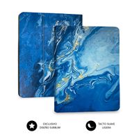 Miniatura 5 de FUNDA Y TECLADO 9.6´´ SUBBLIM MARMOL AZUL