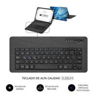 Miniatura 6 de FUNDA Y TECLADO 9.6´´ SUBBLIM MARMOL AZUL