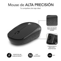 Miniatura 4 de RATON BUSINESS PLUS SILENCIOSO INALAMBRICO 2,4G  USB 1200 DPI