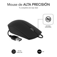 Miniatura 4 de RATON BUSINESS SILENCIOSO CON CABLE USB 1200 DPI