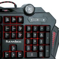 Miniatura 3 de TECLADO TALIUS GAMING BANSHEE USB NEGRO TAL-BANSHEE