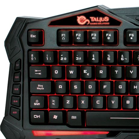 TECLADO TALIUS GAMING BANSHEE USB NEGRO TAL-BANSHEE - Imagen 5 de 8 TECLADO TALIUS GAMING BANSHEE USB NEGRO TAL-BANSHEE - Imagen 5 de 8