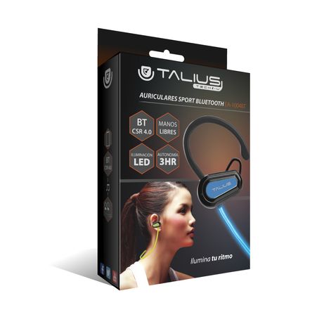Talius intrauricular EA-1004BT sport bluetooth Led pink - Imagen 5 de 5 Talius intrauricular EA-1004BT sport bluetooth Led pink - Imagen 5 de 5
