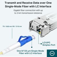 Miniatura 5 de GIGABIT SINGLE-MODE WDM BI-DIRECTIONAL SFP MODU LE