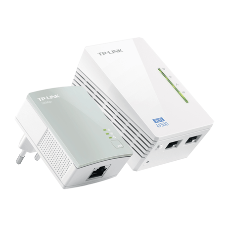 KIT 2 ADAPTADOR DE HOMEPLUG 600MBPS TP-LINK TL-WPA4220KIT AV600 - Imagen 1 de 2 KIT 2 ADAPTADOR DE HOMEPLUG 600MBPS TP-LINK TL-WPA4220KIT AV600 - Imagen 1 de 2