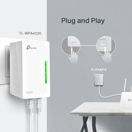 POWERLINE WIFI TP-LINK AV600 300 MBPS 2 PUERTOS - Imagen 7 de 7 POWERLINE WIFI TP-LINK AV600 300 MBPS 2 PUERTOS - Imagen 7 de 7
