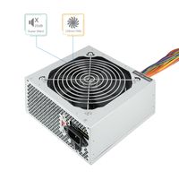 Miniatura 5 de Fuente Alimentación 500W TOOQ  TQEP-500S-INT Non-Modular Silver