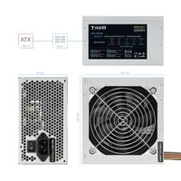Miniatura 6 de Fuente Alimentación 500W TOOQ  TQEP-500SSE Non-Modular Silver