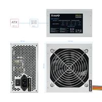 Miniatura 7 de Fuente Alimentación 500W TOOQ  Fonte Ecopower II Non-Modular Silver