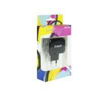 Miniatura 4 de TooQ TQWC-1S02 Cargador de pared 2 USB Negro