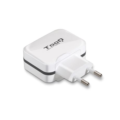 CARGADOR USB PARED TOOQ TQWC-1S02WT 2USB 3.4A - Imagen 3 de 5 CARGADOR USB PARED TOOQ TQWC-1S02WT 2USB 3.4A - Imagen 3 de 5