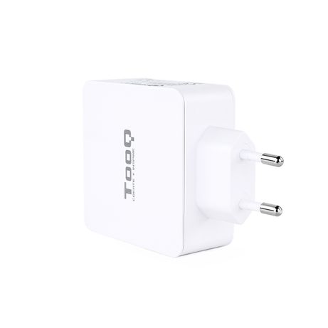 CARGADOR USB PARED TOOQ TQWC-2SC03WT 2PTOS USB-C PD + USB QC3.0 BLANCO - Imagen 3 de 7 CARGADOR USB PARED TOOQ TQWC-2SC03WT 2PTOS USB-C PD + USB QC3.0 BLANCO - Imagen 3 de 7