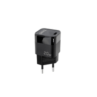 Miniatura 1 de CARGADOR PARED USB-C PD 20W NEGRO