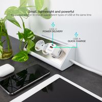 Miniatura 5 de CARGADOR USB PARED TOOQ TQWC-QCPD20WT USB-C/PD + USB-A/QC 20W BLANCO